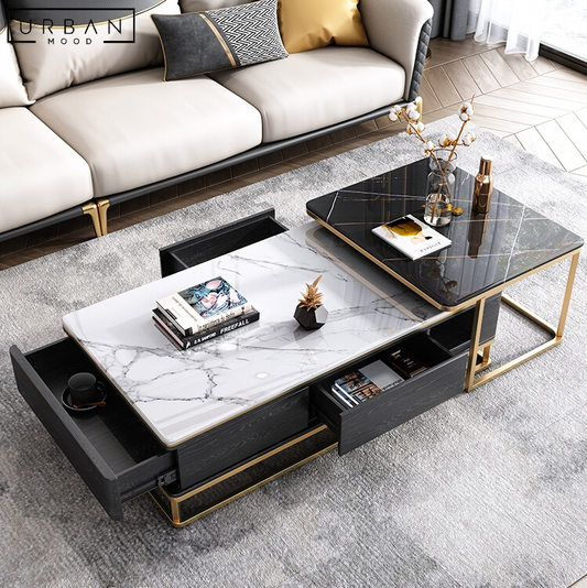 PRISE Modern Sintered Stone Coffee Table