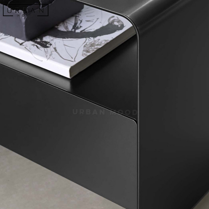 SHAE Modern Metal Bedside Table