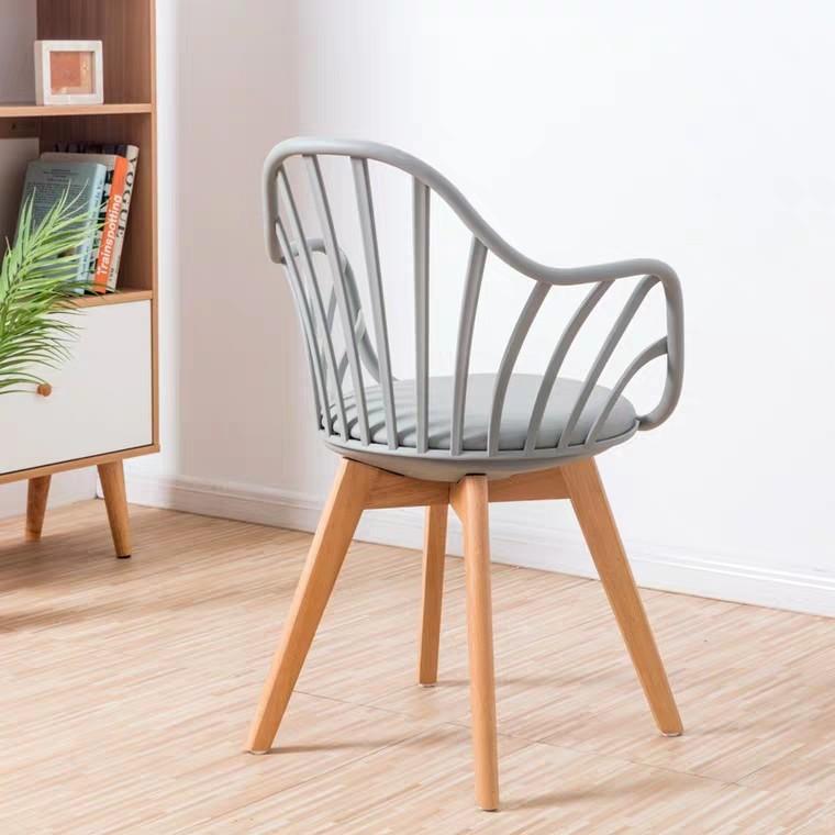 SHELLEY Scandinavian Seashell Dining Chair