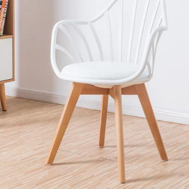 SHELLEY Scandinavian Seashell Dining Chair