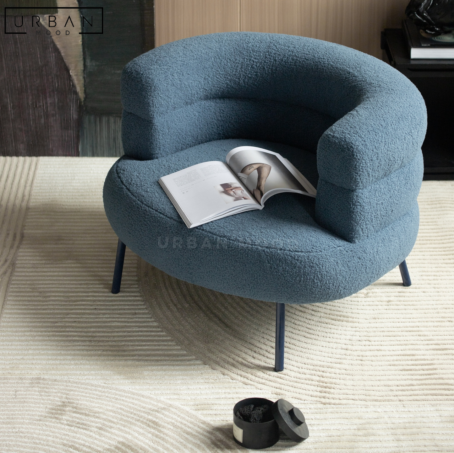 TORRI Modern Boucle Armchair