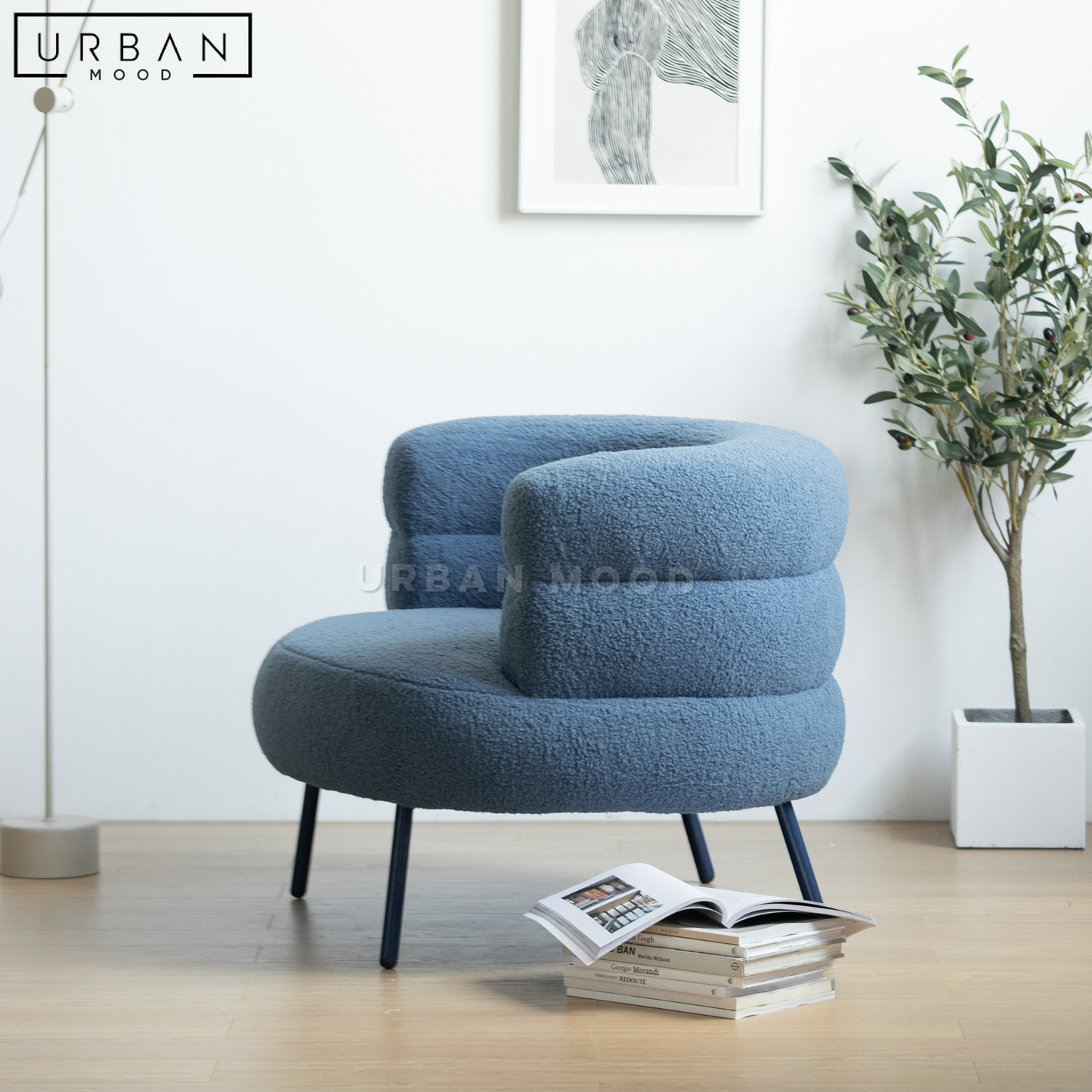 TORRI Modern Boucle Armchair